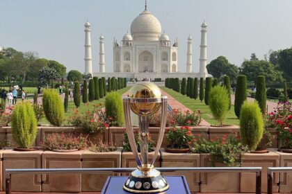 Video-Photo-shoot-of-ICC-Men-Cricket-world-Cup-2023-Trophy-in-Taj-Mahal