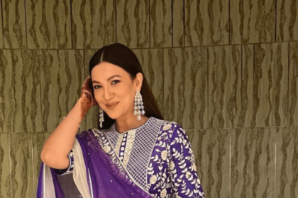 If you want to spread the fire by wearing an Anarkali suit, then take tips from this look of Gauhar Khan