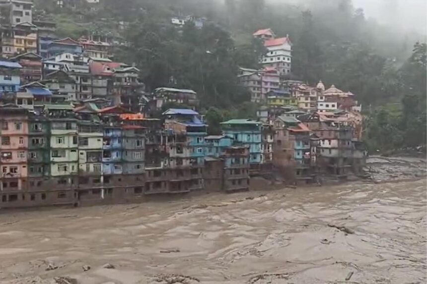 Cloudburst in Sikkim