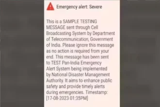 Emergency message