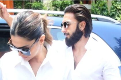 Deepika-Padukone-Arrives-to-Cast-her-Vote